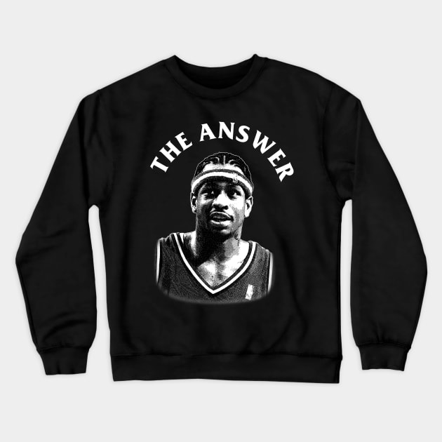 The Answer - Engraving Style Crewneck Sweatshirt by Parody Merch